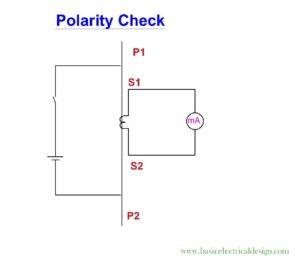 CT polarity check